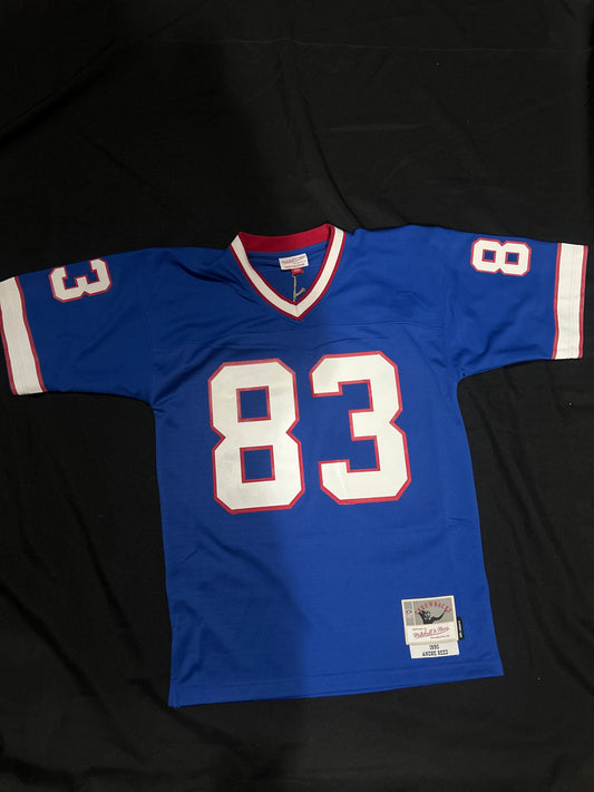 Buffalo Bills NFL Mitchell & Ness Throwbacks 1990 #83 Andre Reed Men’s Jersey