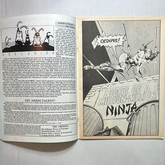 The Tick A New England Comic No. 3 Comic Book