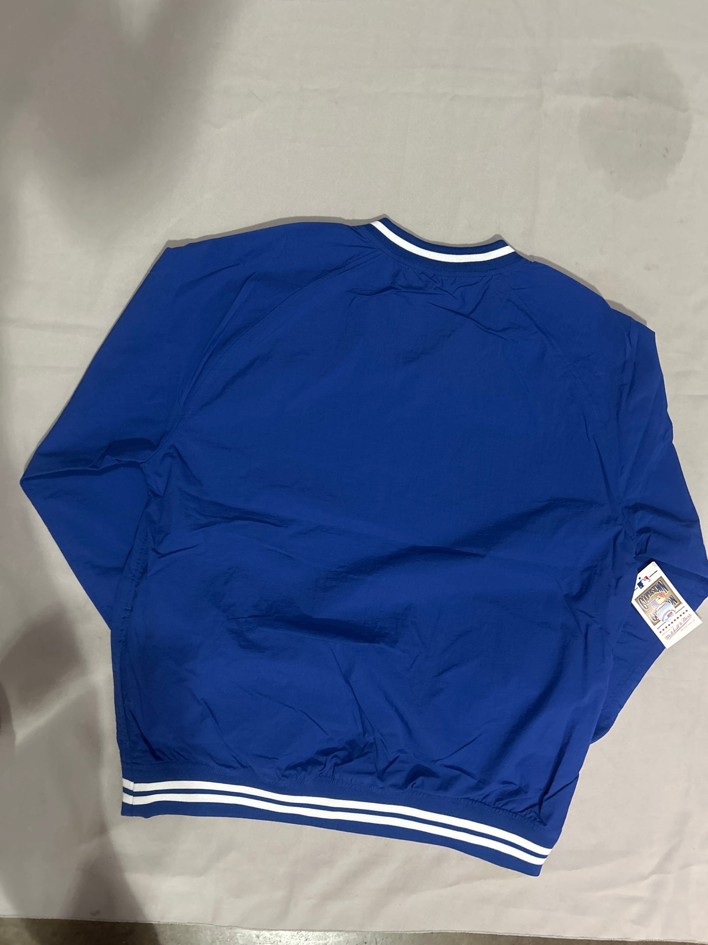 Los Angeles Dodgers MLB Mitchell & Ness Cooperstown Collection Royal Blue Nylon Pullover Jacket