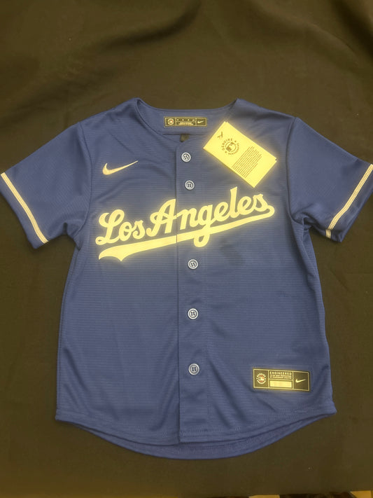 Los Angeles Dodgers MLB Nike Genuine Merchandise Kids Jersey