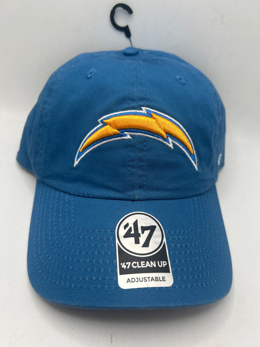 Los Angeles Chargers NFL 47CleanUp Classic Blue Adjustable Hat