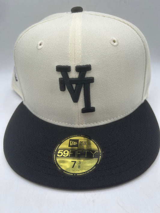 Los Angeles Dodgers MLB New Era Cooperstown Collection 1958-2018 Upside Down 59Fifty Fitted Hat
