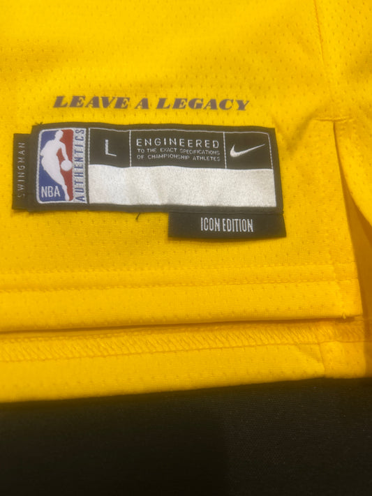 Los Angeles Lakers NBA Nike Dri-Fit #23 LeBron James Swingman Icon Edition Youth Jersey