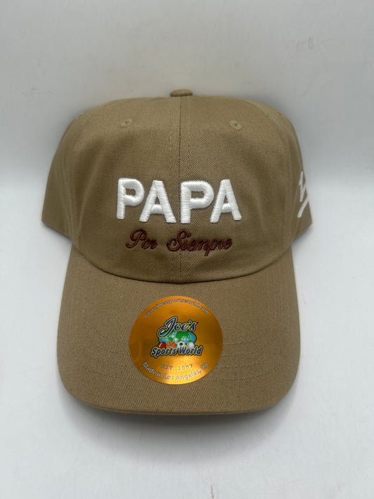 “PAPA Por Siempre” Joes Sports World Adjustable Hat