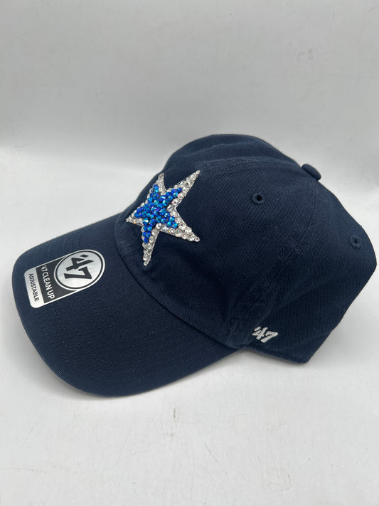 Dallas Cowboys NFL 47CLEAN UP Bedazzled Adjustable Hat
