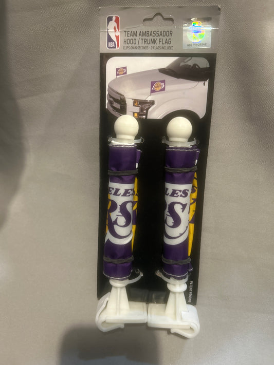 Los Angeles Lakers NBA Team Ambassador Hood/Trunk Flag