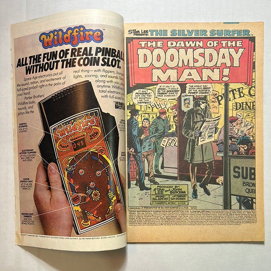 The Silver Surfer by Marvel Comics Group #13 “The Dawn of the Doomsday Man!” Comic Book