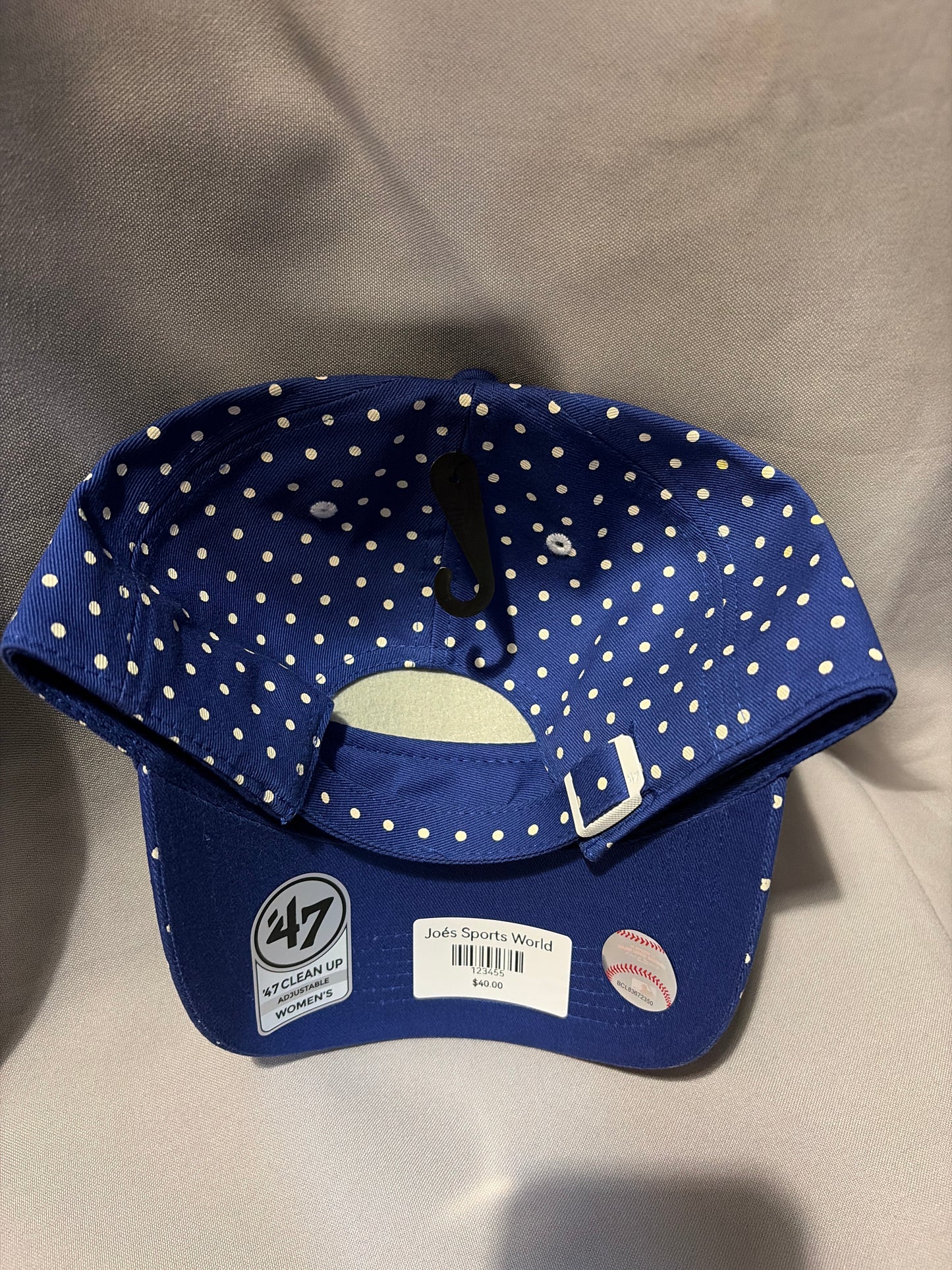 Los Angeles Dodgers 47Clean Up Polka Dot Adjustable Hat
