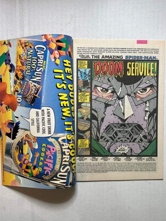The Amazing Spider-Man By Marvel Comics Group “Spidey Vs. Doctor Boom” #350 Aug 1991 Comic Book
