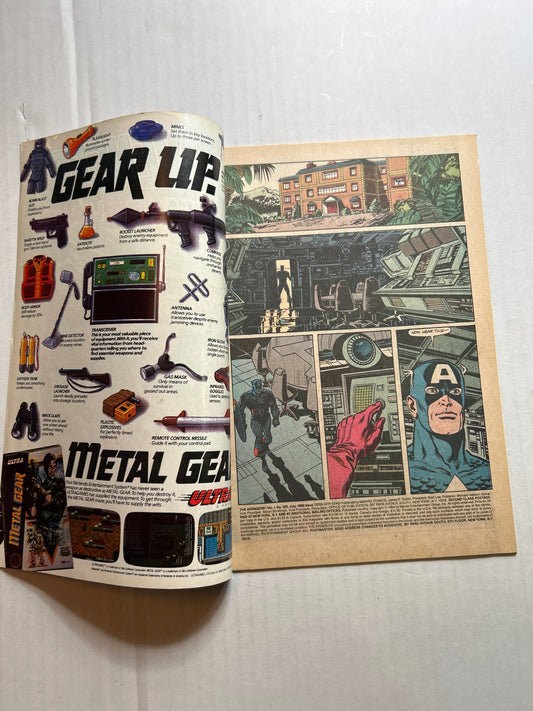 Avengers Attack of the Lava Men! by Marvel Comics Group #305 Comic Book