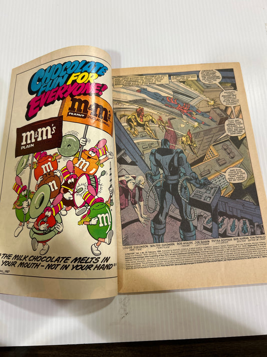 X-Factor "The Fall of the Mutants" by Marvel #25 Comic Book