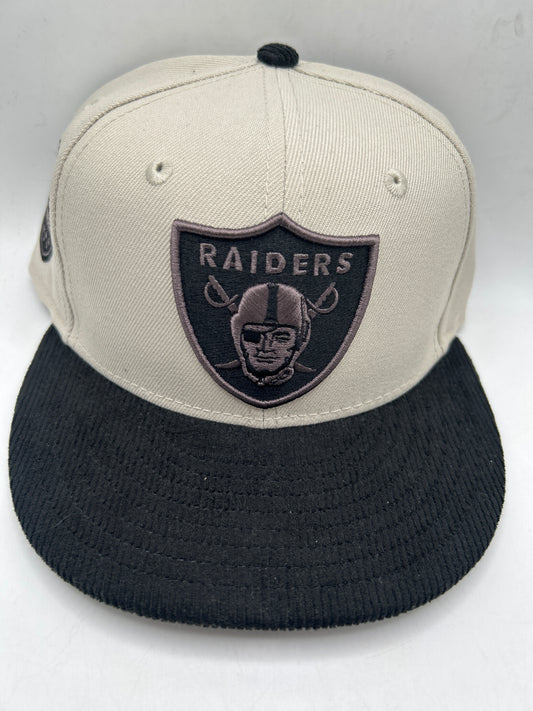 Las Vegas Raiders NFL New Era 59Fifty “Commitment to Excellence” Side Patch Fitted Hat