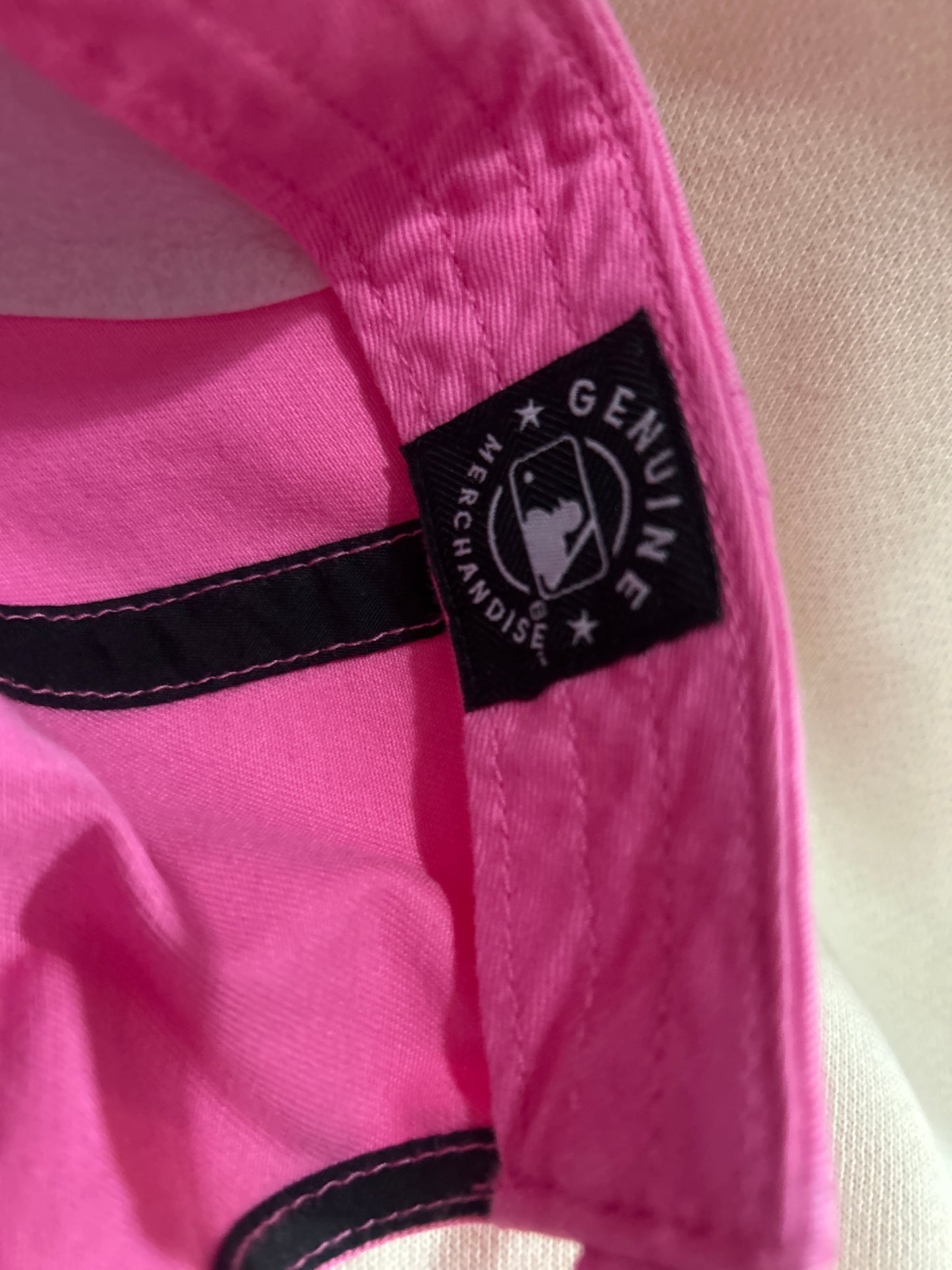 Los Angeles Dodgers 47 Clean Up Adjustable Hat Hot pink