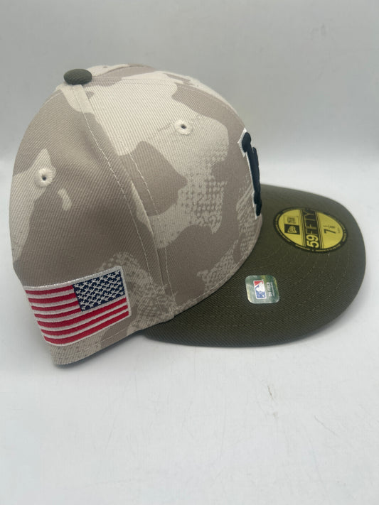 Los Angeles Dodgers 2025 MLB Armed Force 59Fifty Fitted Pre-Curved Hat