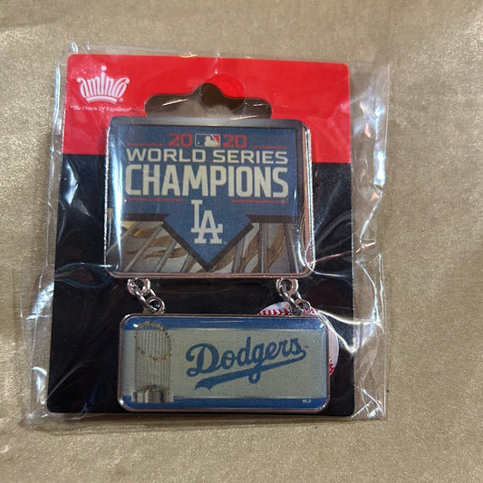 Los Angeles Dodgers MLB Collectible World Series Championship Pin