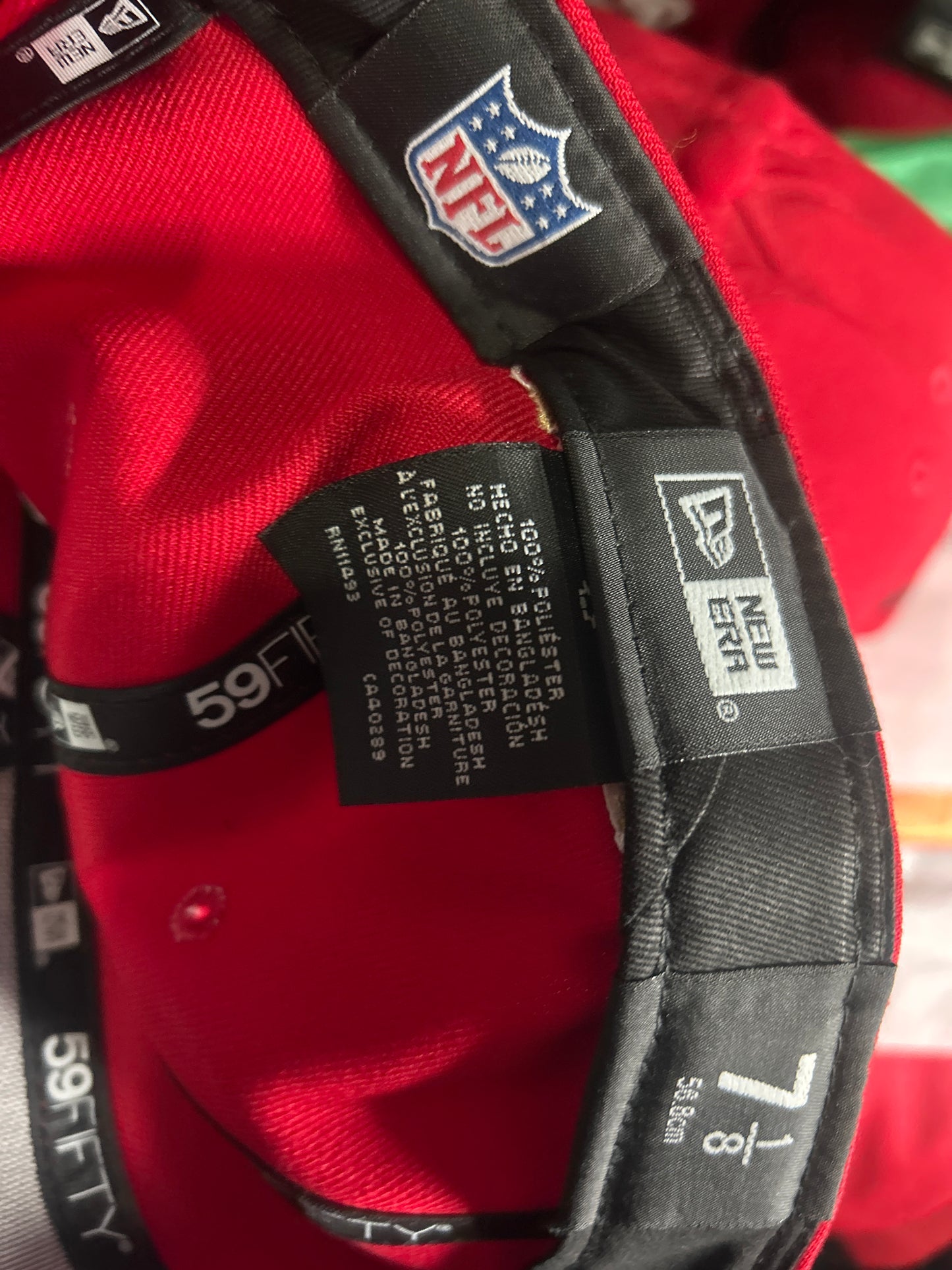 San Francisco 49ers NFL 59Fifty Fitted Red Hat