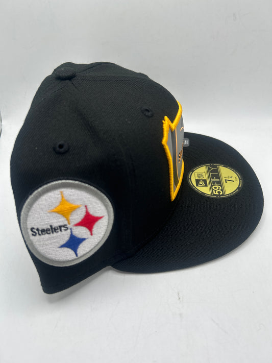 Pittsburgh Steelers NFL New Era Reflective State 59Fifty Fitted Hat