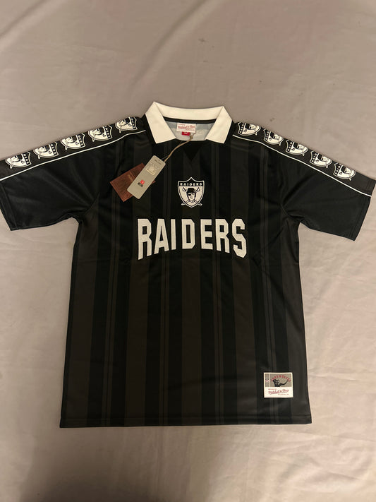 Las Vegas Raiders Mitchell & Ness Throwback Striker Men’s Polo