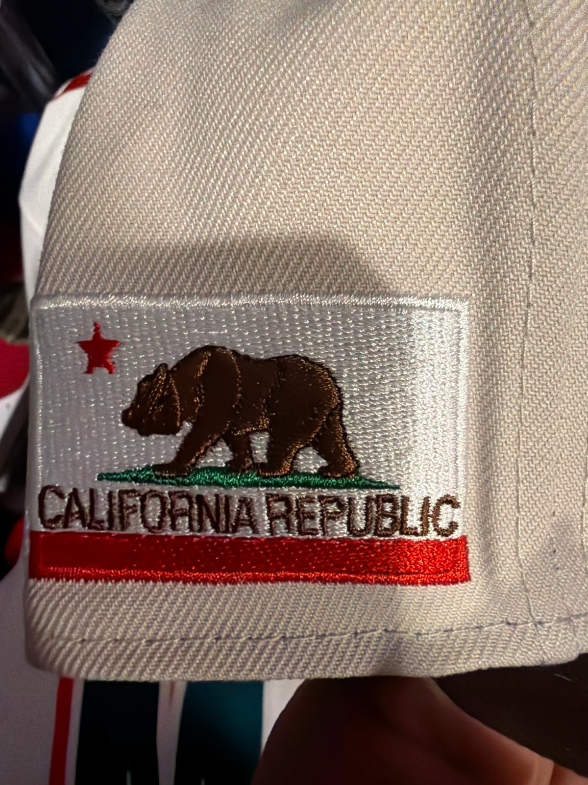 Los Angeles Dodgers MLB LA USA Flag New Era 59Fifty Fitted Hat