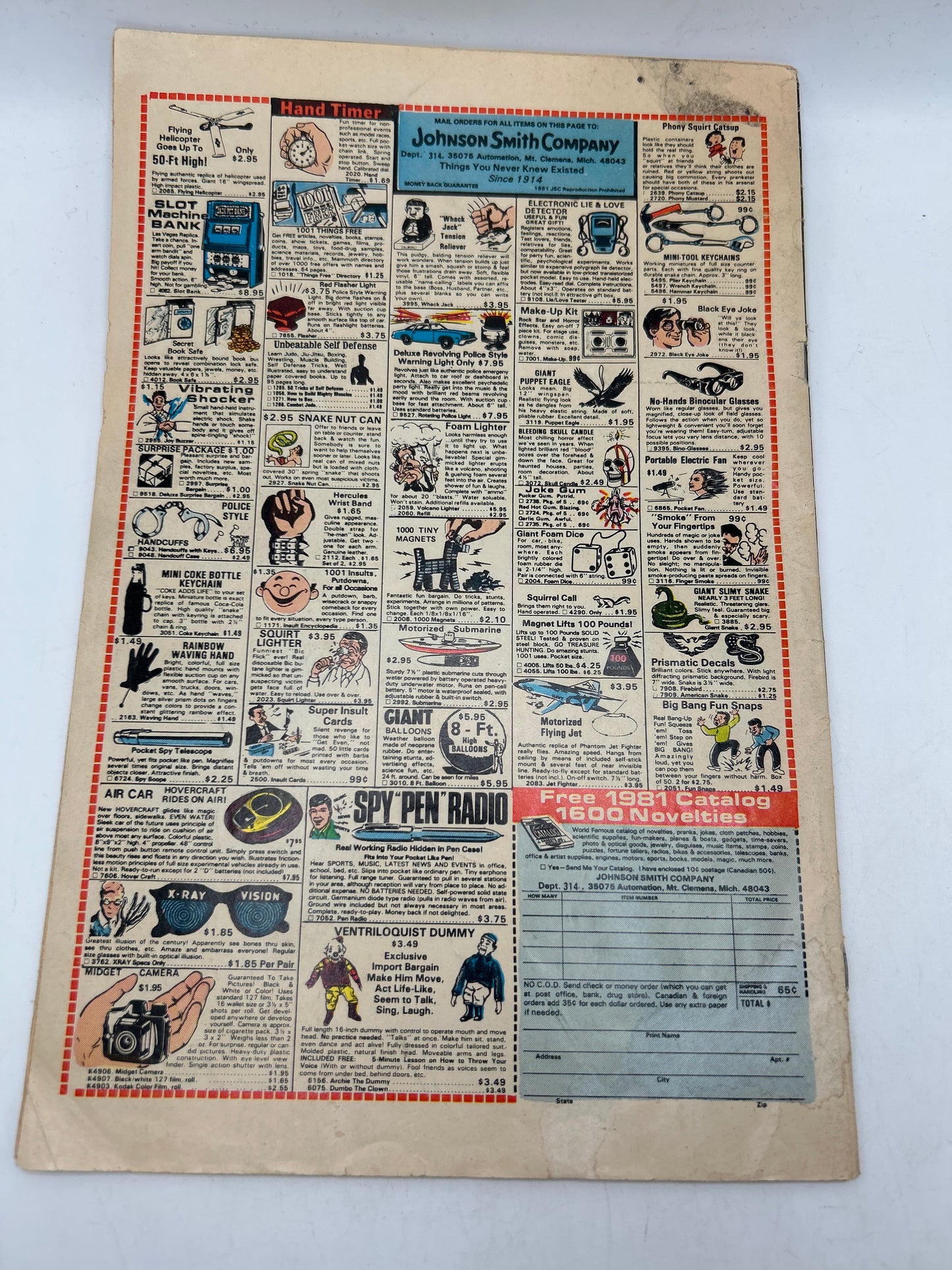 Earth's Mightiest Heroes! The Avengers by Marvel Comics Group "The Wrath of the Weathermen!" #210 Comic Book