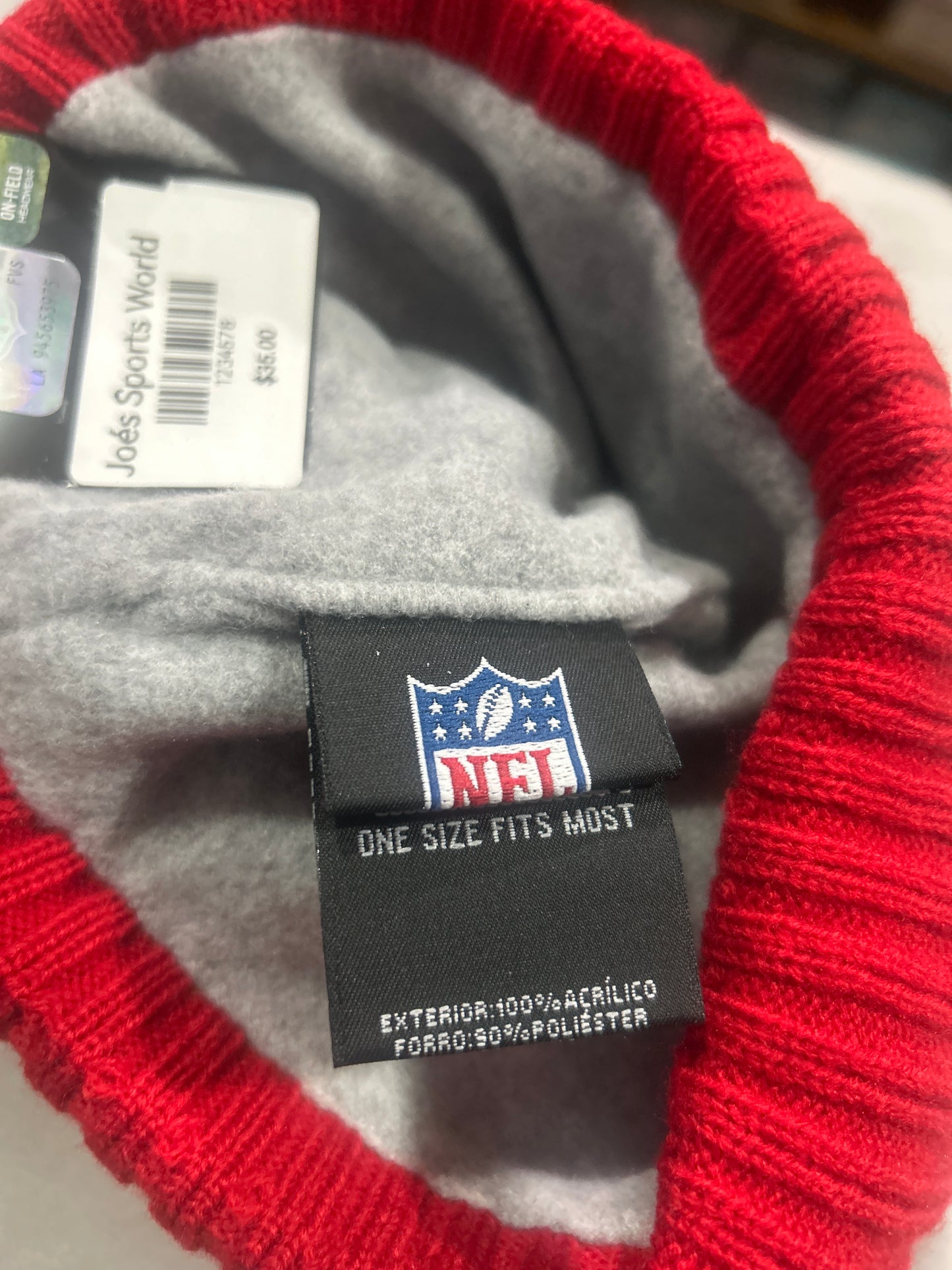 San Francisco 49ers NFL Pom Pom Beanies