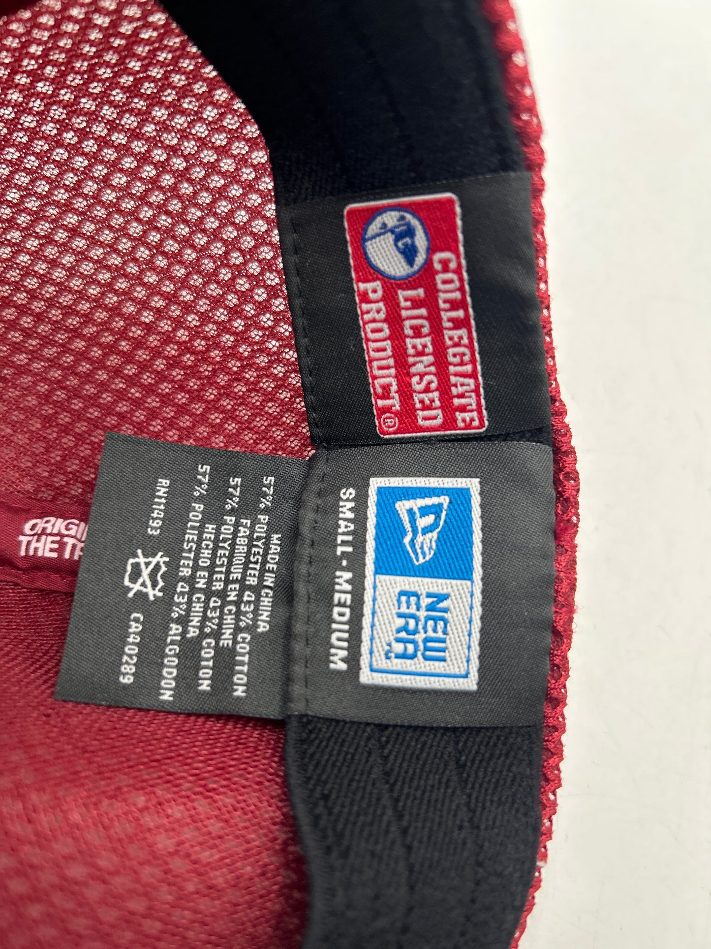 USC Trojans New Era 39Thirty Flex-Fitted Hat - White/Cardinal