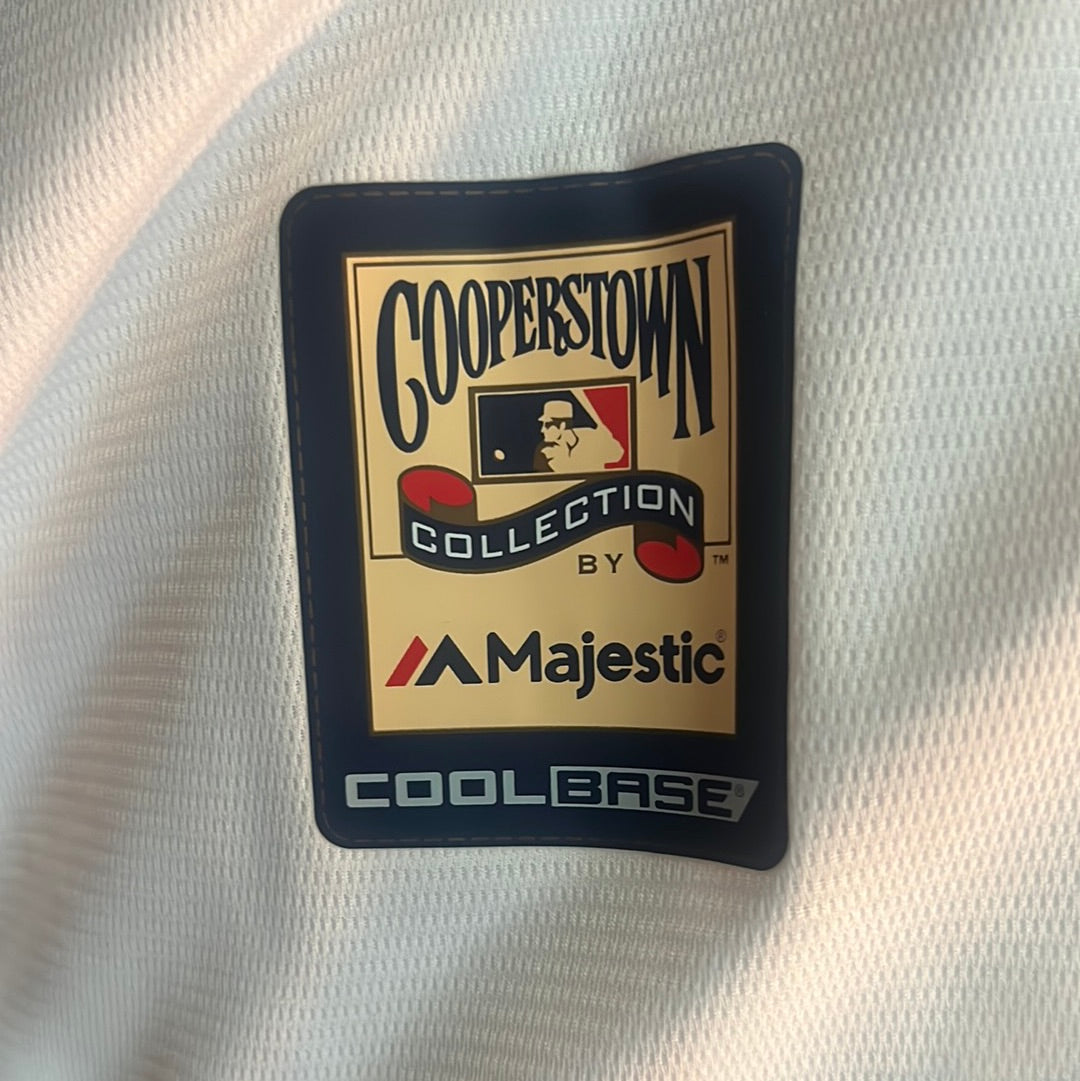 Los Angeles Dodgers MLB Majestic Cooperstown Collection #42 Robinson Throwback Mens Jersey