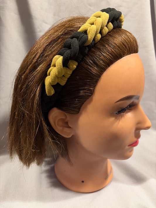 New Orleans Saints NFL Colors Authentic Handmade Headbands