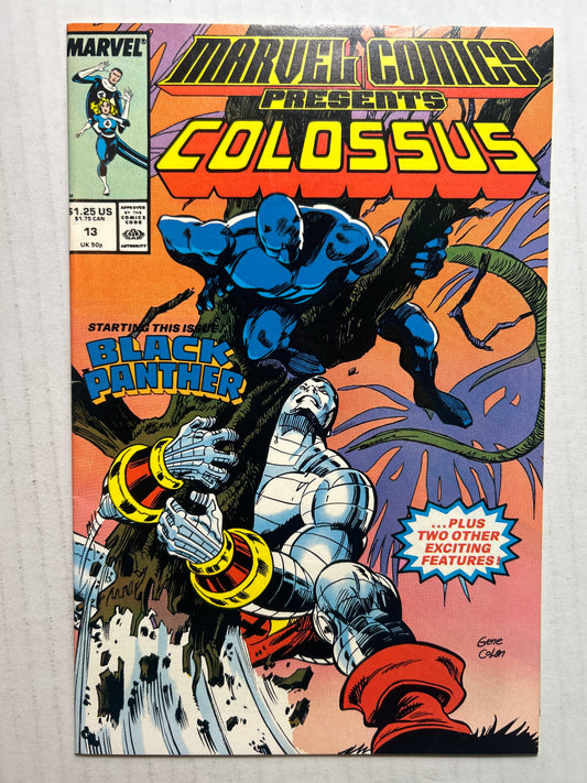 Marvel Comics Presents Colossus "Black Panther" #13 Comic Book