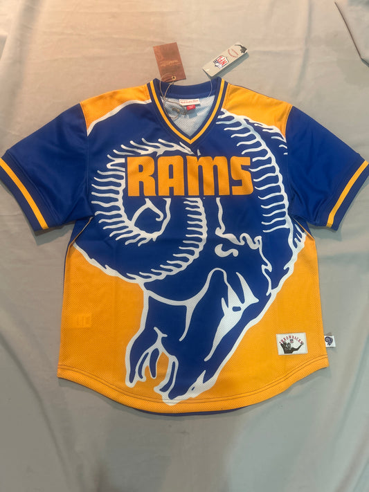 Los Angeles Rams NFL Jumbotron 3.0 Men Mesh V-Neck