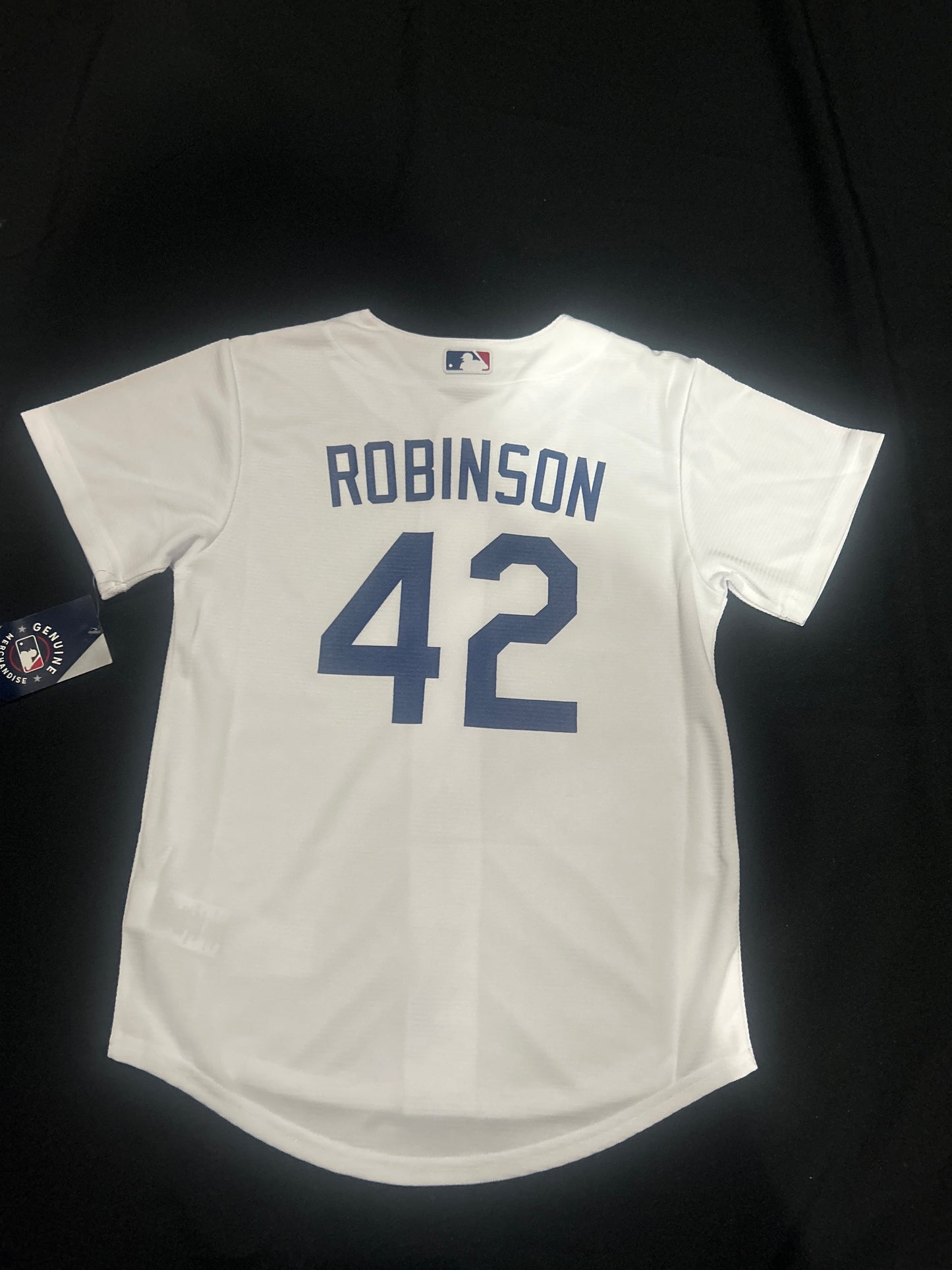 Los Angeles Dodgers MLB Genuine Merchandise #42 Jackie Robinson Youth Jersey