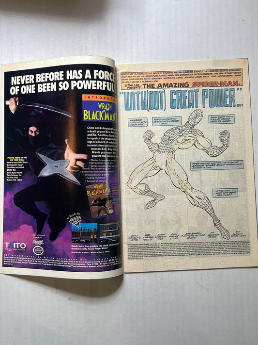 The Amazing Spider-Man by Marvel Comics Group “This is It! Spider-Man Goas Normal!” #341 Nov 1980 Comic Book