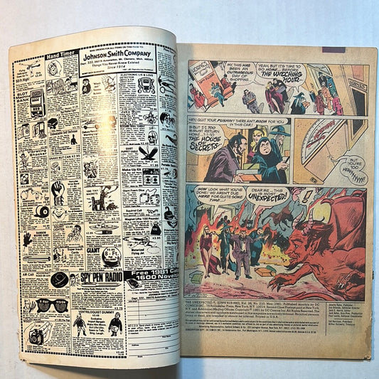 Unexpected by DC Comics “Vampire of the Apes!” No. 210 Comic Book