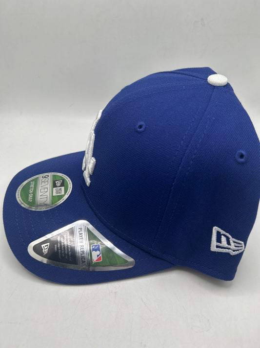 Los Angeles Dodgers MLB New Era 9Seventy 2025 World Series Side Embroidered Artwork Stretch-Snap Hat Classic Royal Blue