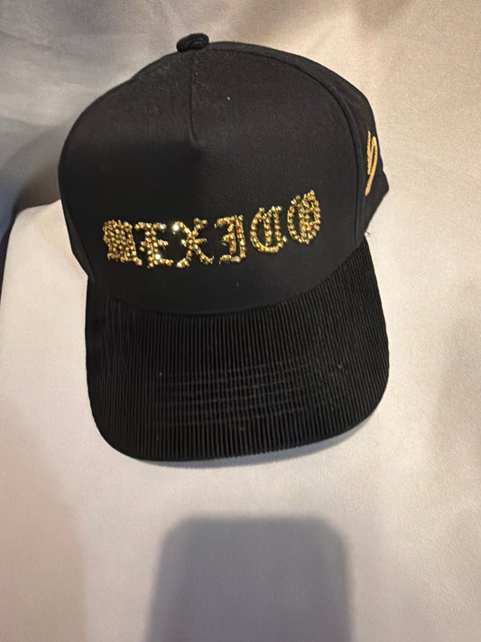 MEXICO JSW A-Frame Bedazzled Adjustable Hat