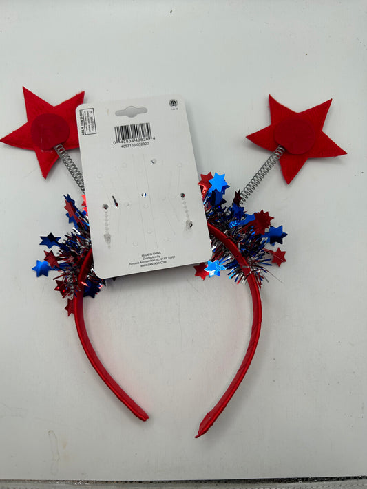 TrendZone USA Flag Colors Stars Headband