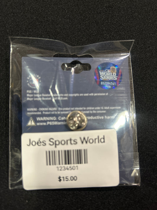 Los Angeles Dodgers MLB Collectible World Series Champions 2024 Pin