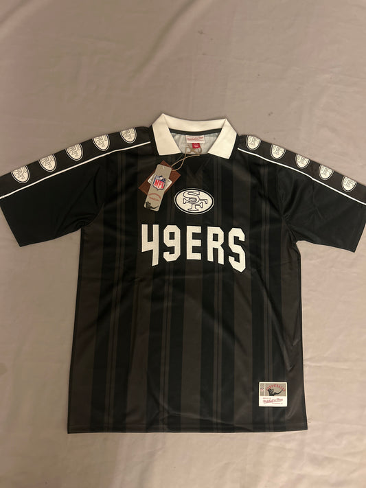 San Francisco 49Ers Mitchell & Ness Throwback Striker Men’s Polo
