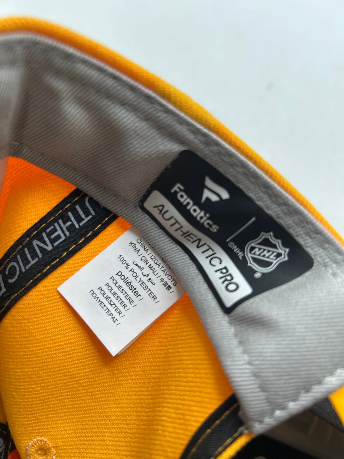 Nashville Predators NHL Fanatics Authentic PRO Snapback