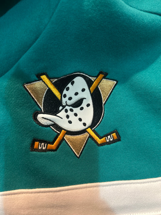 Anaheim Ducks NHL Mitchell & Ness Coach Hoodie