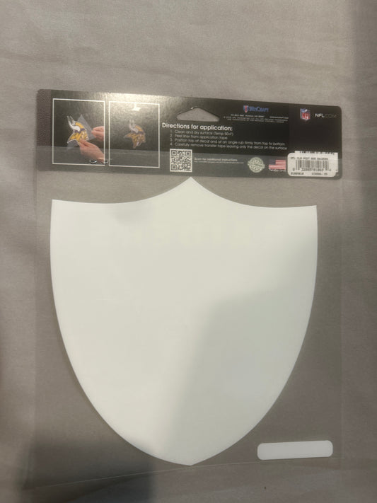 Las Vegas Raiders NFL Perfect Cut Decal 8x8