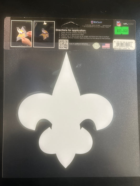 New Orleans Saints NFL Perfect Cut Decal 8x8