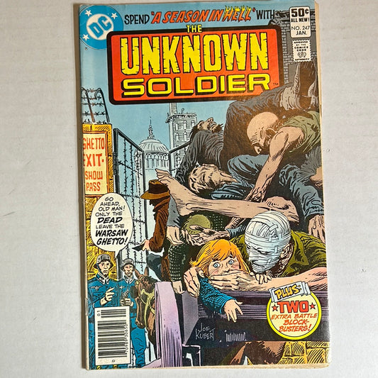 The Unknown Soldier by DC Comics "A Season in Hell" No. 247 Comic Book