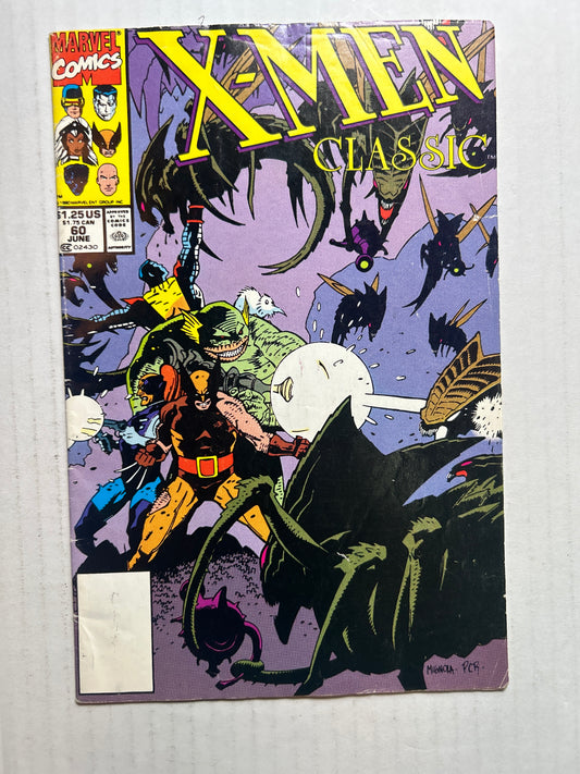 X-Men Classic by Marvel Comics Group #60 Comic Book
