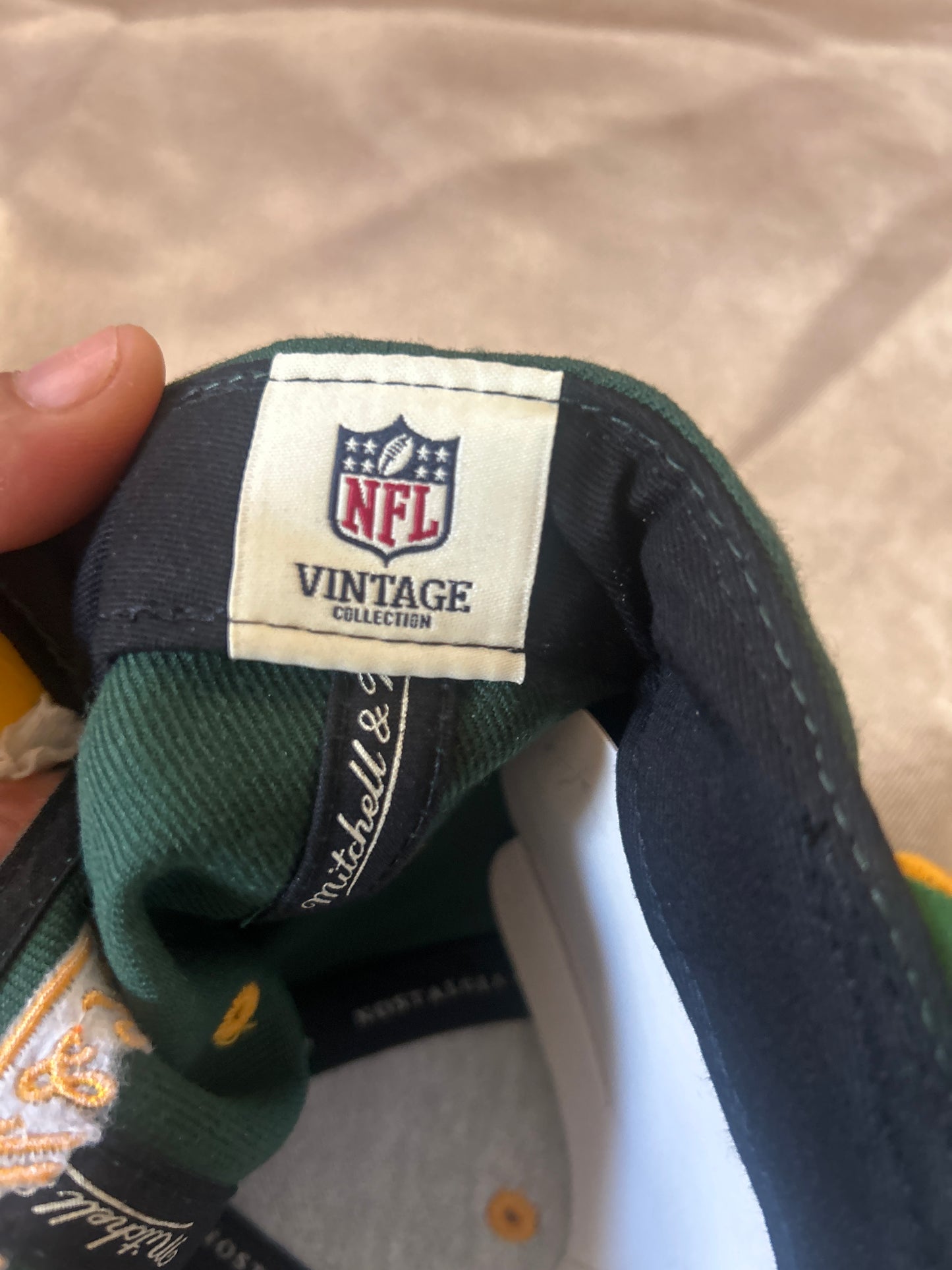 Green Bay Packers NFL Vintage Mitchell & Ness Snapback