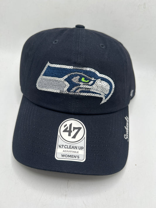 Seattle Seahawks NFL 47Clean Up Adjustable Women Hat
