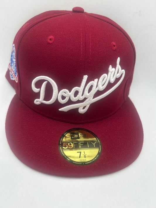 Los Angeles Dodgers MLB 60 Years Cooperstown Collection 1958-2018 59Fifty Fitted Hat