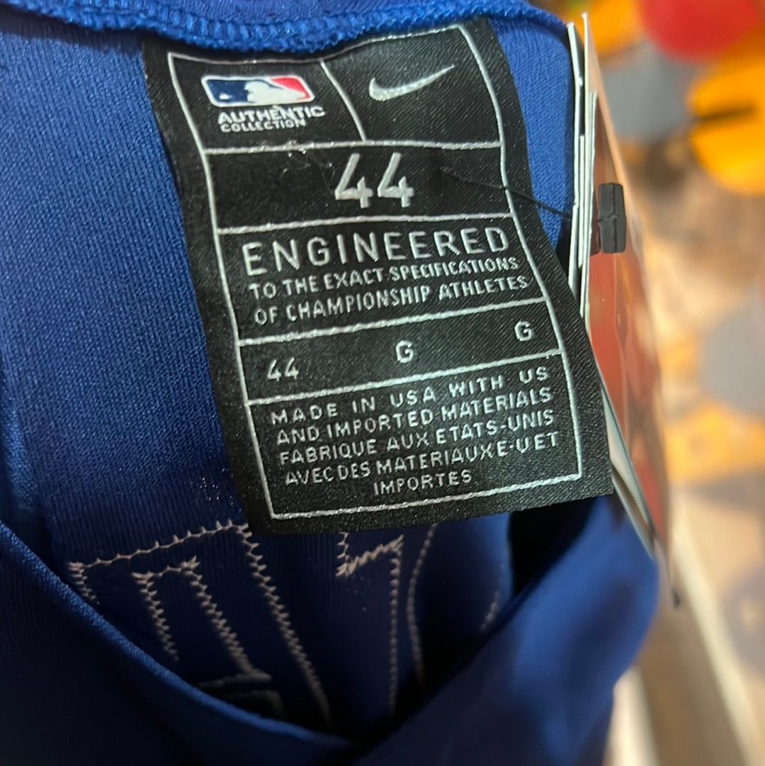 Los Angeles Dodgers MLB Nike Authentic Collection #17 Ohtani - Royal Blue Standard Fit Mens Jersey
