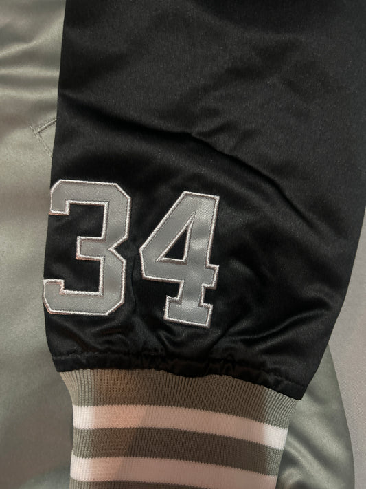Las Vegas Raiders NFL Mitchell & Ness #34 Jackson Lightweight Satin Jacket