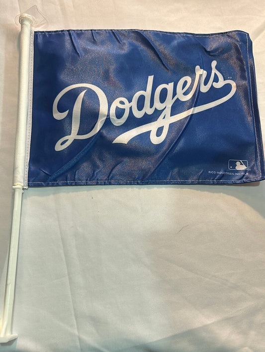 Los Angeles Dodgers MLB Car Flag